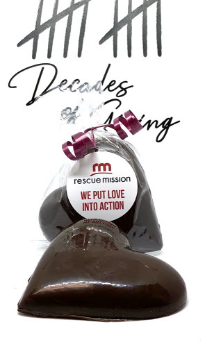 Rescue Mission Dark Chocolate Heart