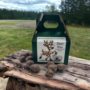 deer poo peanuts